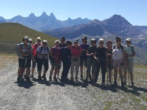 le groupe 4 au col de la Croix de Fer